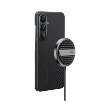 Benks Montage Magnetinis Armor Air Kevlar Dėklas 600D (M040) Samsung Galaxy S24 juodas