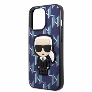 Karl Lagerfeld KLHCP13XPMNIKBL Dėklas telefonui iPhone 13 Pro Max 6.7" - mėlynas (m)