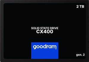 Goodram CX400 SSDPR-CX400-02T-G2 2 TB 2.5" Serial ATA III 3D NAND