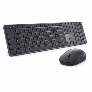 Dell Pro 7 Slim Keyboard and Mouse KM726 Keyboard and Mouse Set Wireless Mouse included Russian Bluetooth Black