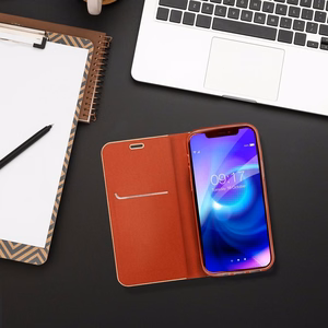 LUNA Dėklas telefonui auksinis skirtas XIAOMI Redmi Note 14 PRO 4G raudonas