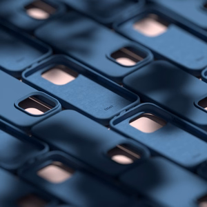 Etteri Silikoninis dėklas Xiaomi Redmi Note 13 Pro 5G tamsiai mėlynas