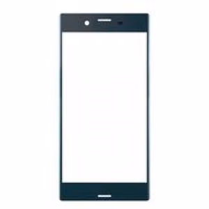 Išorinis ekrano stiklas, suderinamas su Sony Xperia XZ F8332, juodas HQ