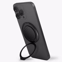 Uniq Gripfit Premium 360 magnetinis laikiklis su atrama – juodas / anglies juodas