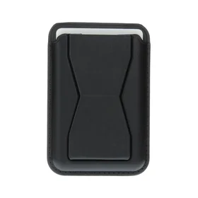 Kortelių laikiklis su stovu juodas