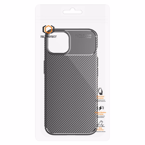 Tel Protect Carbon Elite dėklas iPhone 15 juodas