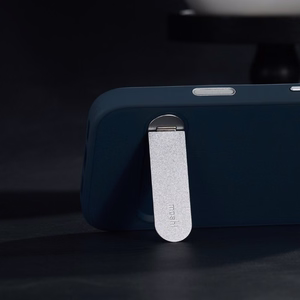 Moshi Kameleon MagSafe dėklas, skirtas iPhone 17 Pro, su atrama, „Midnight Gray“ spalvos