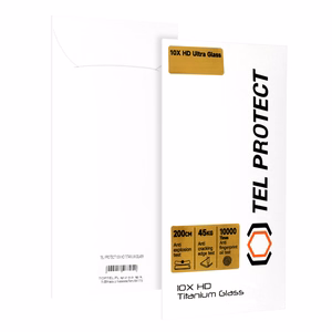 Grūdintas stiklas "Tel Protect 10X HD Titanium", skirtas "Samsung Galaxy S25 Plus/S24 Plus" (su pirštų atspaudų atrakinimo funkcija) (vokas)