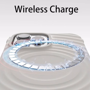 Tel Protect Wave magnetinis dėklas telefonui iPhone 14 Pro pilkas