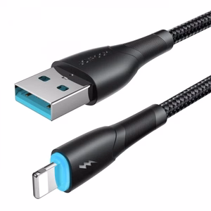 Joyroom Starry Series SA32-AL3 3A кабель USB-A Lightning 1м - чёрный
