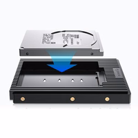 "Orico D2SS-6G" 2,5 colio disko adapteris į 3,5 colio keitiklį - juodas