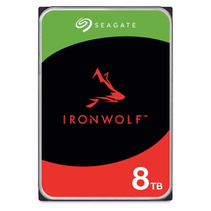 Seagate IronWolf vidinis kietasis diskas 8 TB 256 MB 3.5" Serial ATA III (ST8000VN004)