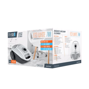 Maišinis dulkių siurblys ECO WHITE 700
