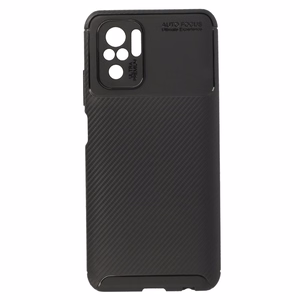 Tel Protect Carbon Elite dėklas telefonui Xiaomi Redmi Note 10/Note 10S/Poco M5S juodas