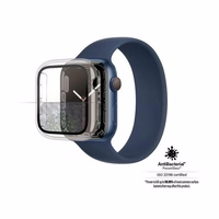 PanzerGlass pilno korpuso dėklas Apple Watch 7 / 8 45 mm - permatomas