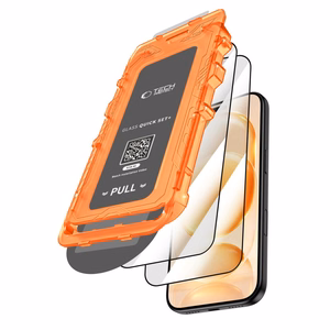 Tech-Protect Quick Set+ 2 vnt. grūdintų stiklų rinkinys, skirtas iPhone 18 Pro Max / 17 Pro Max