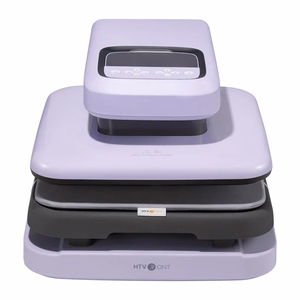 HTVRONT Auto 2 Digit Heat Transfer Press (Purple)