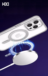 Dėklas HDD Electro MagSafe Case Apple iPhone 16 Pro Max mėlynas