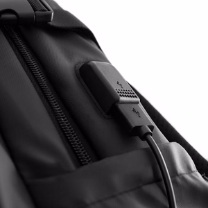 Wozinsky WPW-20L Backpack with Laptop Pocket for 15" Travel 40x20x25 cm for Hand Luggage - Black