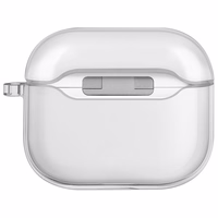 Uniq Glase dėklas AirPods 4 - permatomas