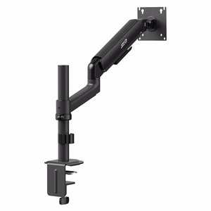 Ergo Office ER-691 B – dujinės spyruoklės monitoriaus laikiklis 17–32 col. ekranams, 1–10 kg, VESA iki 100×100, matinis juodas