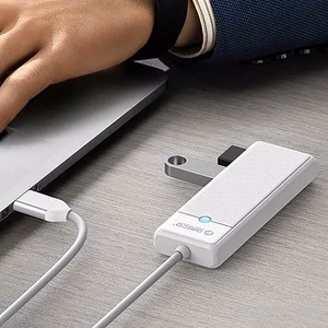 Orico PAPW4A-C3 USB Hub 4-port 4x USB-A 3.0 0.15 m - white