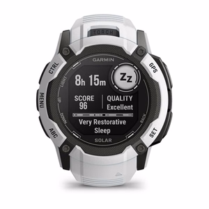 Garmin Instinct 2X Solar – GPS išmanusis laikrodis, MIP, 50 mm, baltas