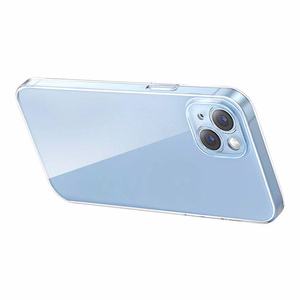 Baseus Crystal Series dėklas telefonui iPhone 14 Plus + apsauginis stiklas