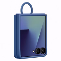 Samsung dėklas su žiedu Samsung Galaxy Z Flip7 - mėlynas