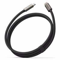 Ringke USB-C 3.2 Gen. PD240W laidas 200cm - juodas