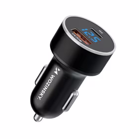 Įkroviklis automobilinis Wozinsky (WDCCAC) (1xUSB 1xUSB-C 3A) 36W juodas