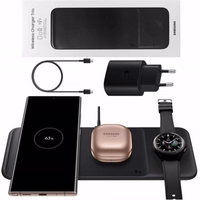 Bevielis įkroviklis Samsung "Trio" EP-P6300TWEGEU baltas 25W (su įkrovikliu ir laidu komplekte) / 100% Genuine /