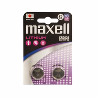 MAXELL ličio baterija LITHIUM CR2025 2 vnt. 3V