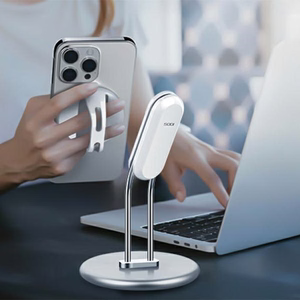 SODI SIM-300 MagSafe telefono stovas - sidabrinis