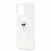 Karl Lagerfeld IML Choupette MagSafe dėklas iPhone 12 / 12 Pro - permatomas