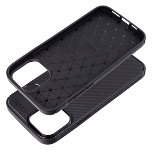 Dėklas telefonui CARBON PREMIUM IPHONE 13 Pro Max juodas