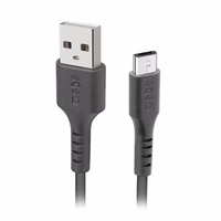 SBS LTHL200 USB-A - Micro-USB kabelis 1 m - juodas