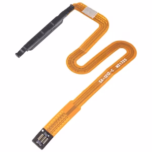 Lanksčioji jungtis Samsung A037G A03S su pirštų atspaudų jutikliu (fingerprint) juoda originali (service pack)