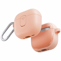 Uniq Clyde Lock dėklas AirPods 4 - rožinis