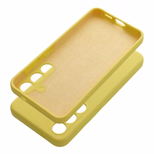 Silikoninis dėklas 2mm MOTOROLA G86 5G citrininis