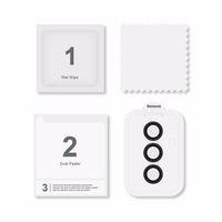 Crong Lens Ring - Tempered Glass Samsung Galaxy S24 Camera Lens (juodas)