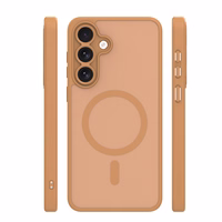 Mag Matt dėklas Samsung Galaxy S25 FE rudas