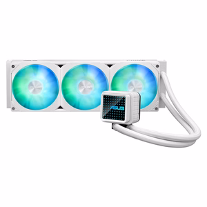 ASUS Prime LC 360 ARGB White Edition Procesorius Universalusis skystinis aušintuvas 12 cm Balta 1 vnt