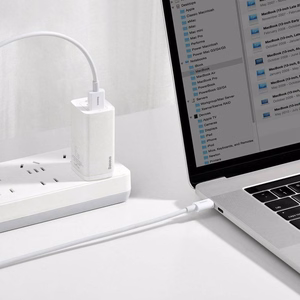 USB kabelis Baseus Superior iš USB į Type-C 66W 2.0m baltas CATYS-A02