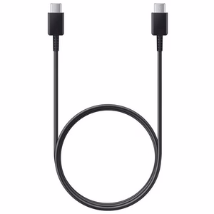 Samsung EP-DA905BBE USB-C – USB-C 3A kabelis 1m (didmeninė – pakaitinė pakuotė) – juodas