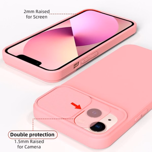 Dėklas telefonui SLIDE SAMSUNG A15 5G / A15 4G – šviesiai rožinis