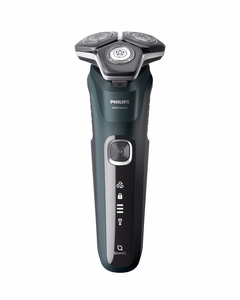 Philips SHAVER Series 5000 S5884/50 men's shaver Rotation shaver Trimmer Black, Green
