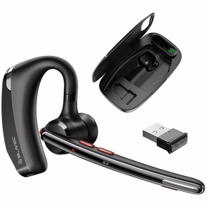 Blavec Legend 5 Multipoint Bluetooth ausinė su mikrofonu (BHLE5-B), juoda