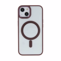 Telefono Dėklas "MagCase Satin" Apple iPhone 16 Pro Bordo