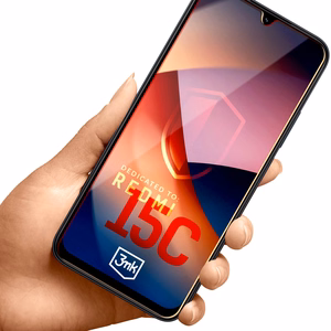 LCD apsauginis stikliukas 3mk Hard Glass Xiaomi Redmi 15C 4G